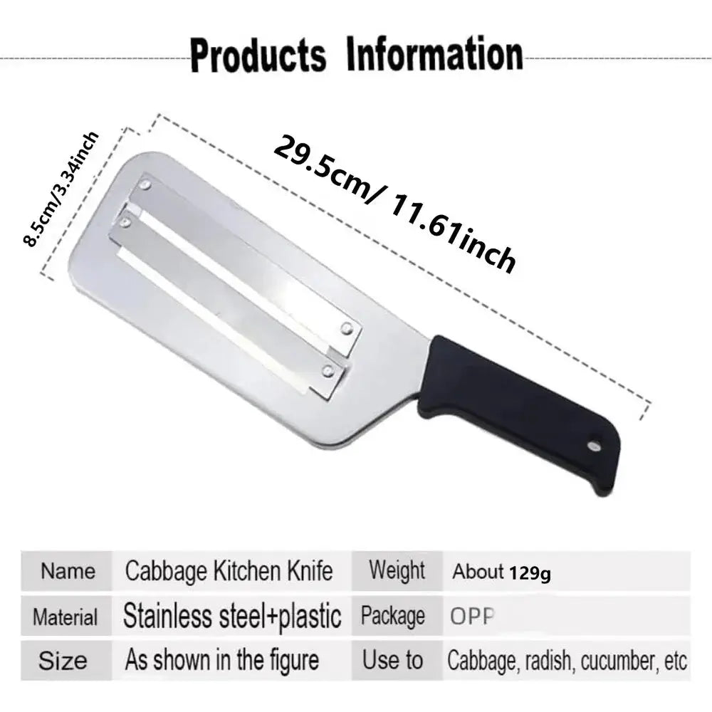 Stainless Steel Kitchen Multifunctional Cabbage Cutting Knife For Vegetables Durable Slicing Tool For Easy Meal Prep