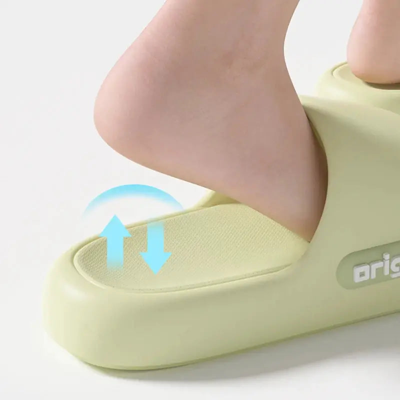 CloudStep Thick Bottom Cloud Slippers For Women With Platform Sole For All Day Comfort