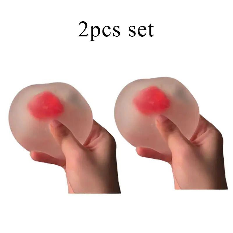 Strawberry Mochi Squeeze Toy For Stress Relief Slow Rebound Fidget Toy Anger Venting And Relaxation