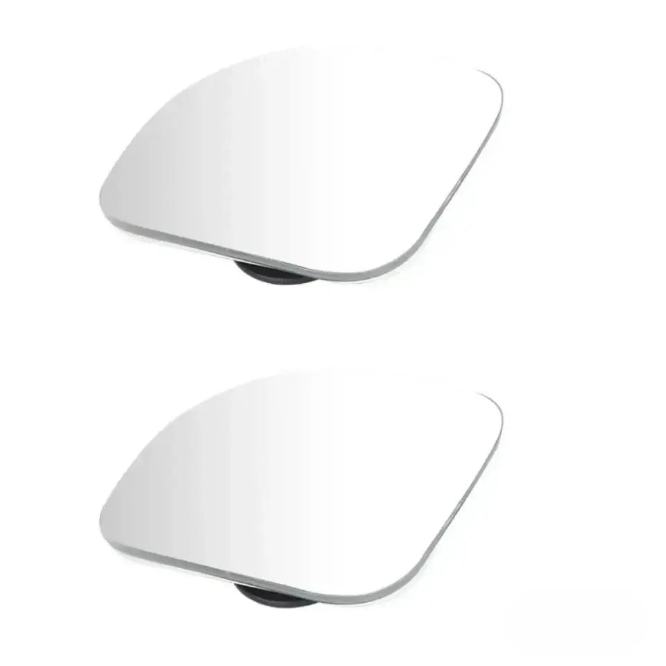 2 Pack Wide Angle Blind Spot Mirrors For Cars 360 Degree Adjustable Frameless Rearview Mirrors