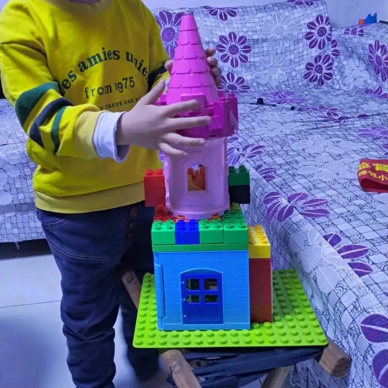 Big Building Blocks Princess Castle Set Compatible Large Bricks For Girls And Boys Kids Toys Gifts