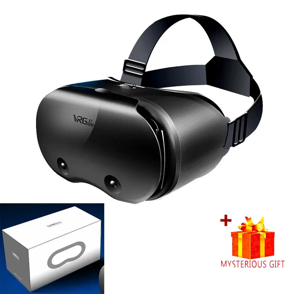 3D Virtual Reality VR Glasses For iPhone And Android Smartphones With Real Lenses Goggles Headset