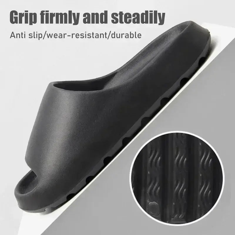 UrbanStep EVA Slippers Soft Thick Sole Summer Beach Slides For Women And Men Lightweight Comfort