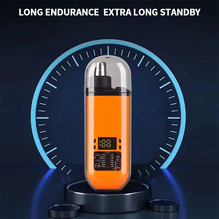GroomMaster 2 In 1 Electric Ear And Nose Trimmer For Men Portable Painless Grooming 2024
