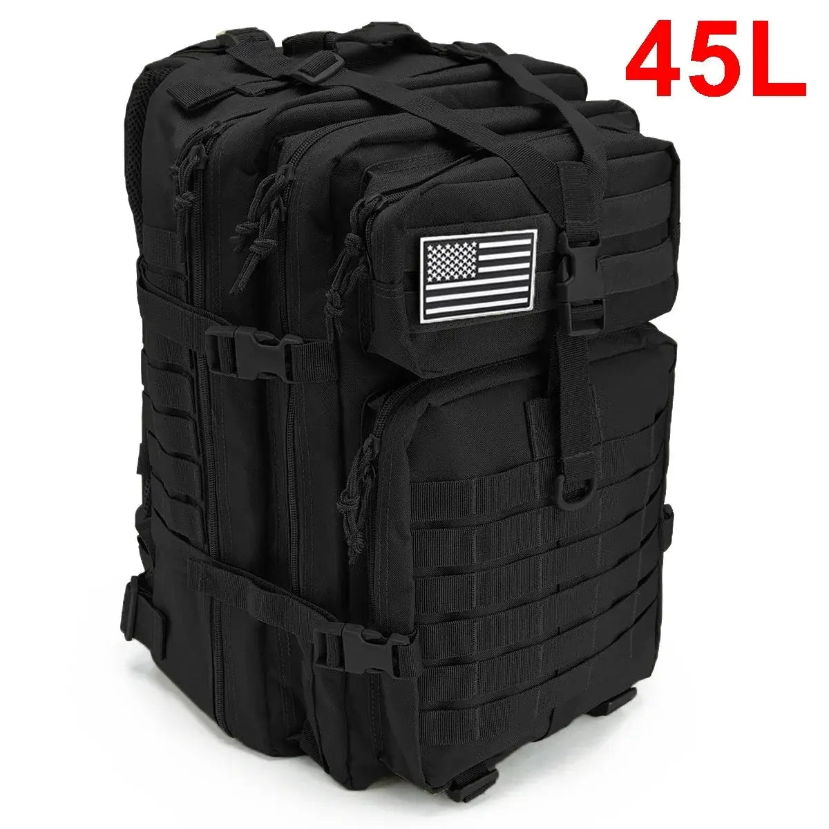 RidgeGuard Tactical Backpack 30L and 50L Durable MOLLE Pack for Hiking Trekking Hunting and EDC