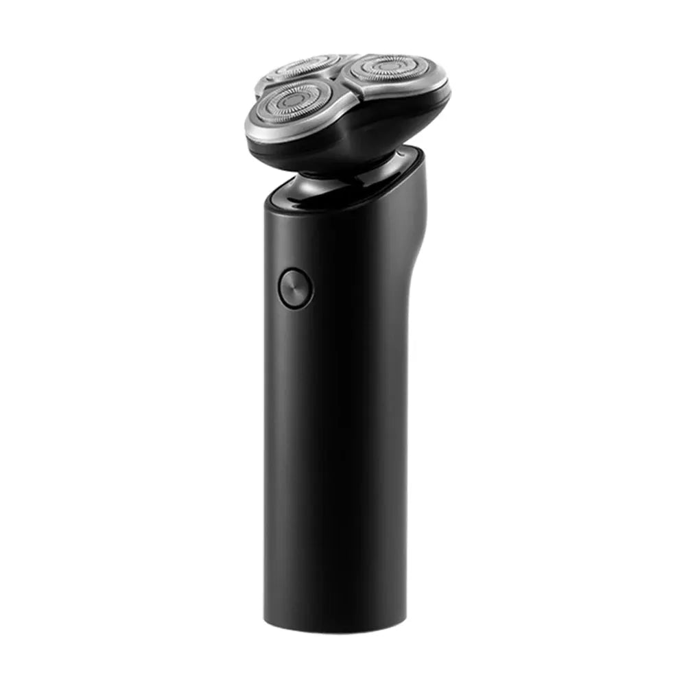 MIJIA S500 electric shaver with black handle and triple-rotary floating-head blades