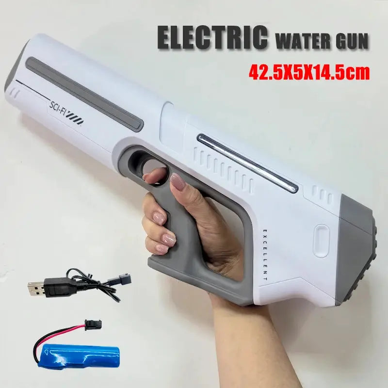 Automatic Firing High Pressure Electric Water Gun For Kids Summer Outdoor Pool Fight Games Water Toy Gift