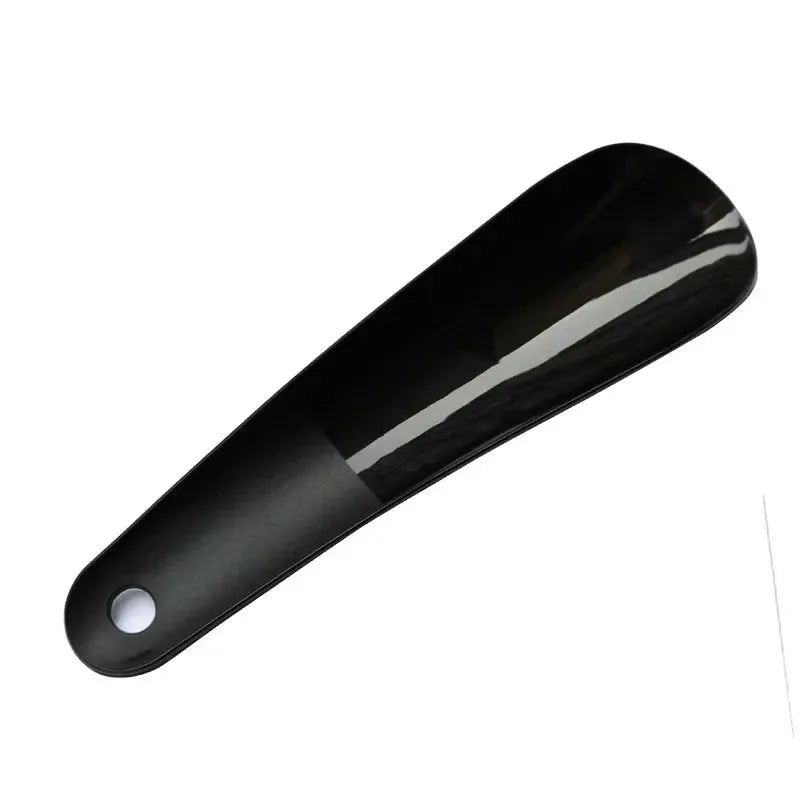 Simples Market black plastic shoe horn, 16cm short-handle for home use