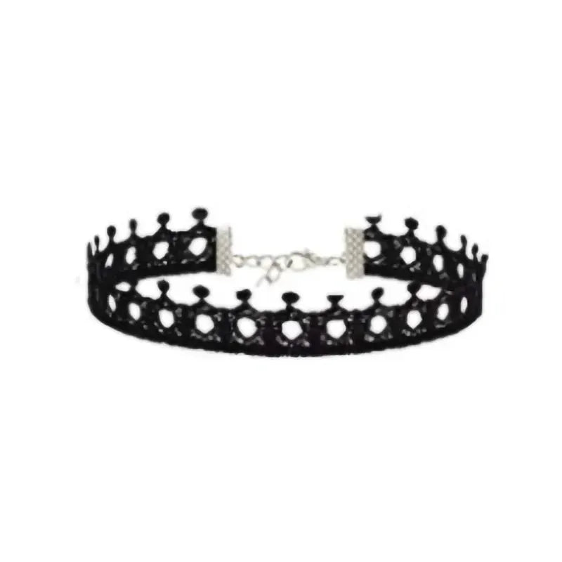 Wholesale Bijoux Love Vintage Triangle Geometry Tattoo Waterdrop Clavicle Choker Necklace For Women Chain Jewelry