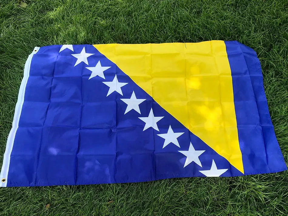 Bosnia And Herzegovina Flag 3x5 Ft Polyester For Decoration