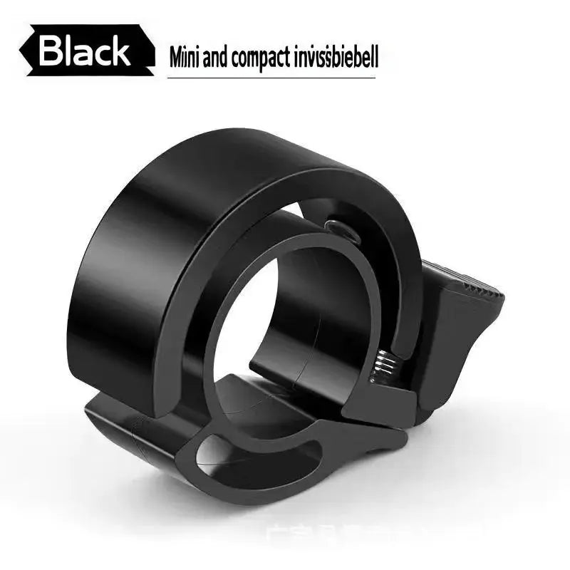 Aluminum Alloy Bicycle Bell For Mountain Bikes Handlebar With Clear Ring Beep Alarm Safety Accessory