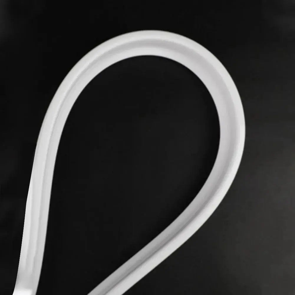 Simples Market white silicone shower dam strip, 1–3m flood barrier for dry and wet separation.