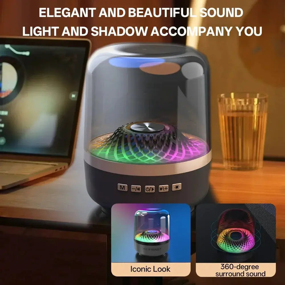 NovaSound Portable Wireless Soundbar Bluetooth 5.3 HiFi Acoustic Speaker Breathing Lamp Android iOS