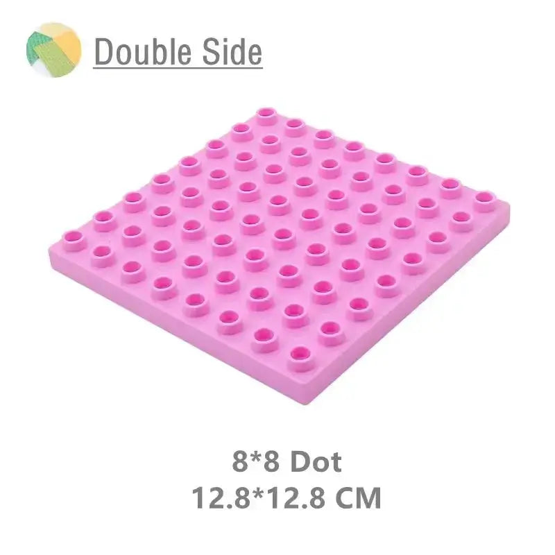 9 Sizes Big Building Plastic Blocks Base Plates Compatible With Large Bricks And Assembly Figures For Kids Toys