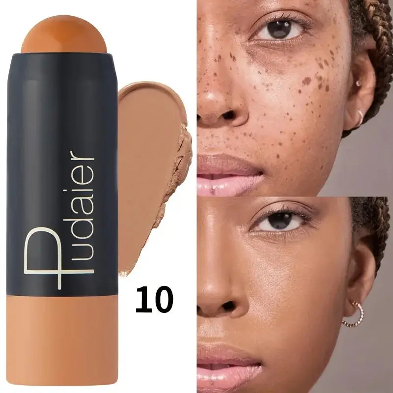 NovaLuxe 2 In 1 Foundation Concealer Stick Waterproof Long Wear All Day Full Coverage