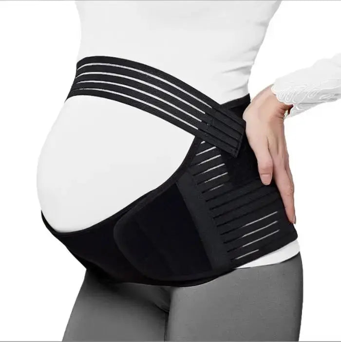 Adjustable Maternity Cotton Belly Band For Pregnancy Support Belt Abdomen Brace Back Relief And Posture