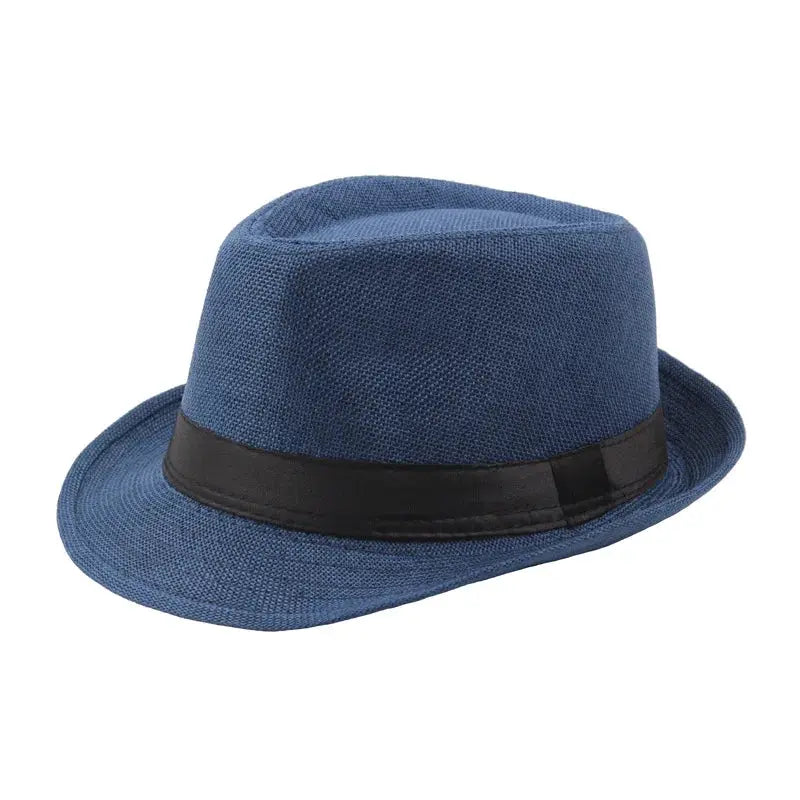 Unisex Wide Brim Straw Hat For Men And Women Summer Jazz Sun Cap Panama Fedora Outdoor Casual
