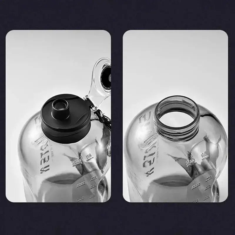 1.7L 2.7L Large Sports Water Bottle For Fitness And Cycling Gear