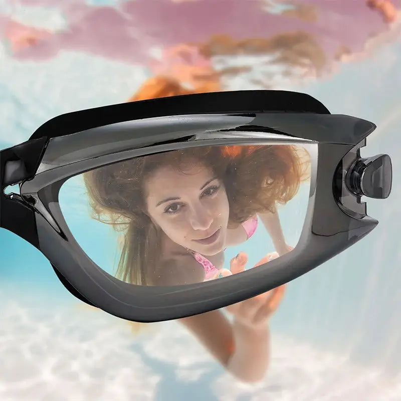 High Definition Swimming Goggles For Adults Silicone Universal Fit Waterproof Anti Fog Electroplating Lenses New Style