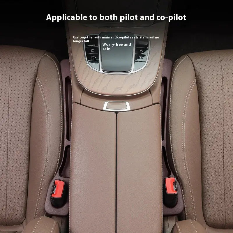 Creative And Practical Automotive Interior Accessories Car Seat Gap Plug Anti Leak Strip And Multi Functional Storage Box