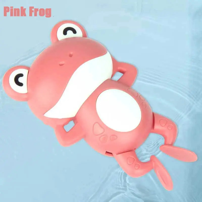 Baby Bath Toys Set Turtle and Whale Clockwork Water Toys Non Toxic for Tub Pool Beach Fun for Kids