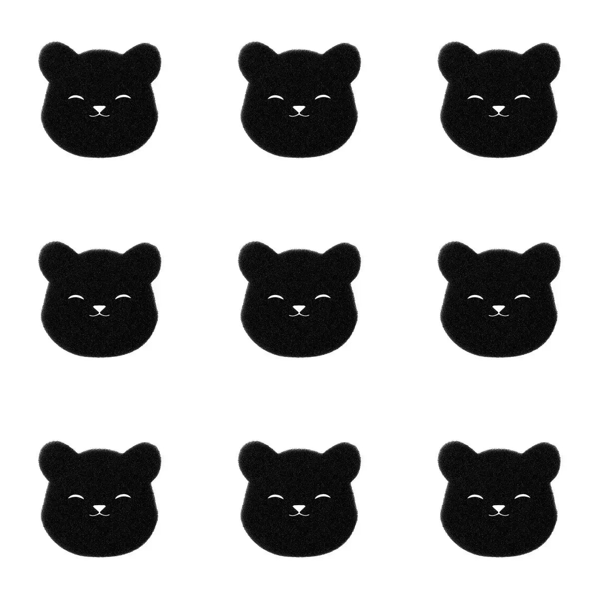 Bear Shape Pet Hair Remover Laundry Ball 9 Pack Reusable Lint Catcher For Washing Machine Clothes Sofa Cat Dog Hair