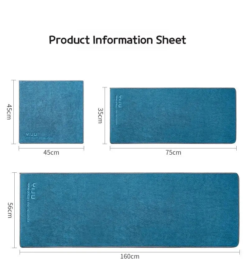 NovaLux Microfiber Car Wash Towel 75x35cm Lint Free Ultra Soft Drying Cloth For Car Detailing