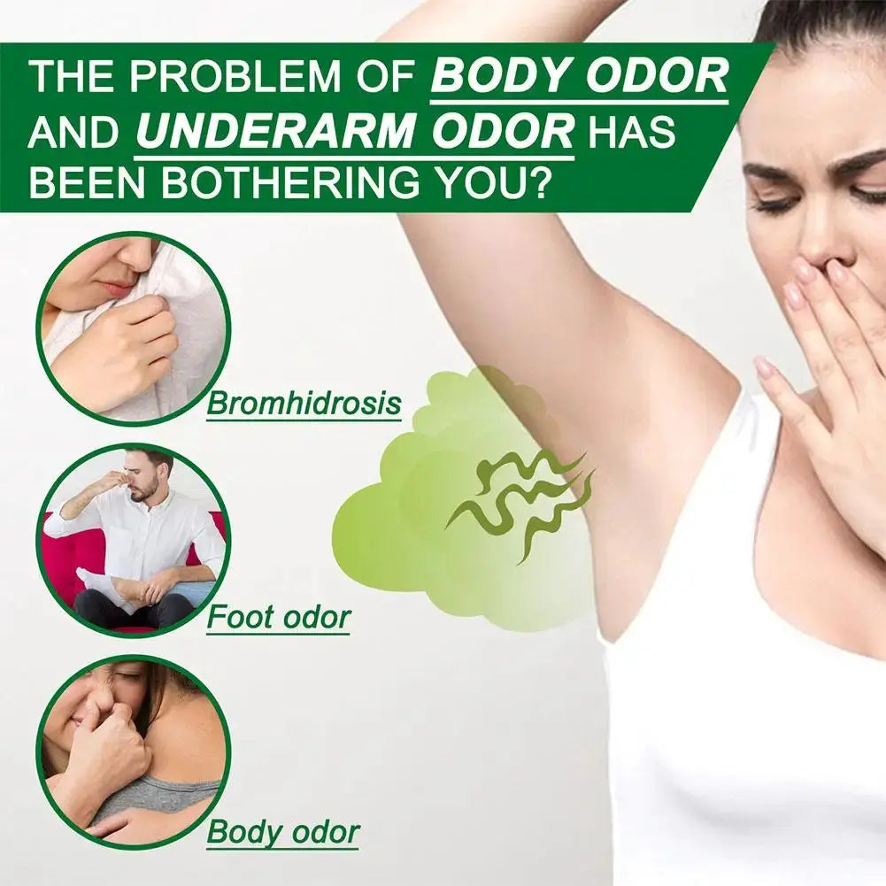 Underarm deodorant cream by Simples Market, natural plant extract, 10g for sweat and odor removal