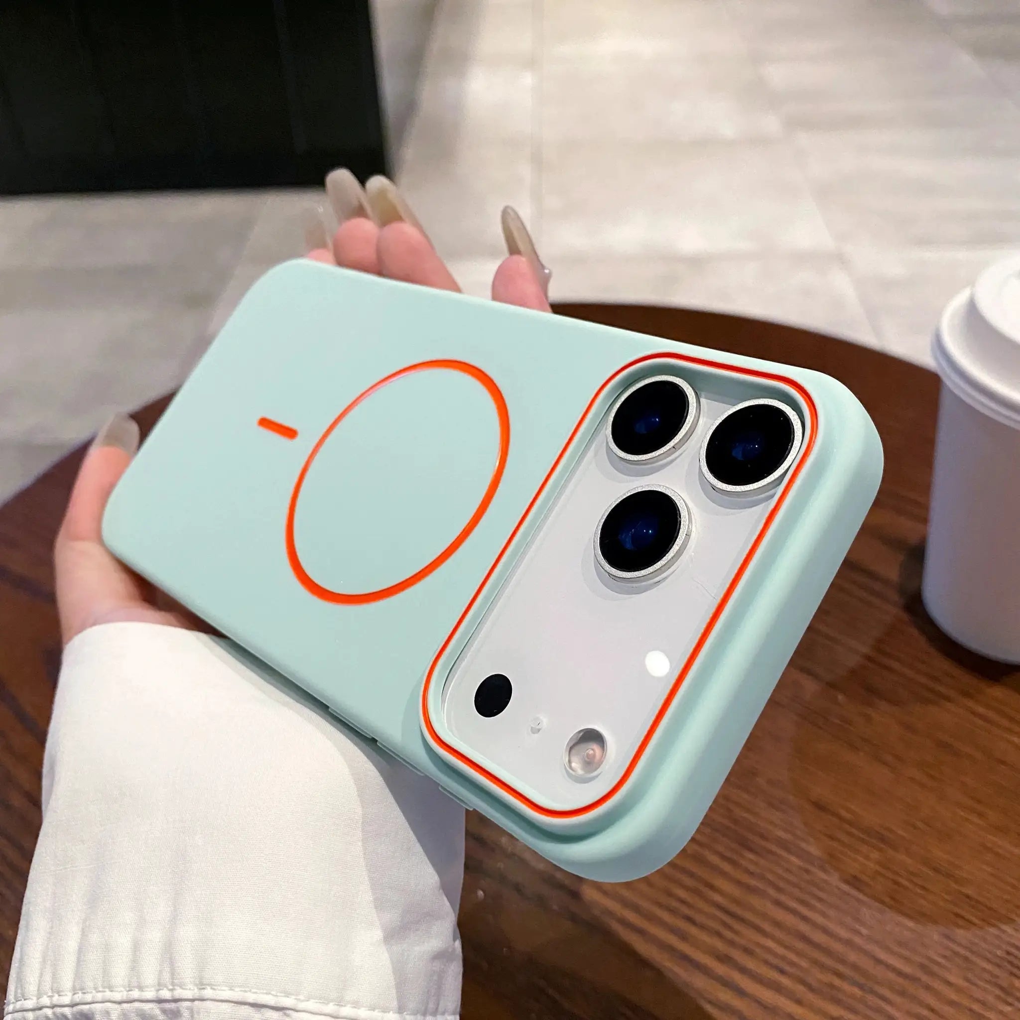Luxury Magnetic Matte Soft Phone Case For iPhone 11 To 17 Pro Max MagSafe Compatible Shockproof Wireless Charging