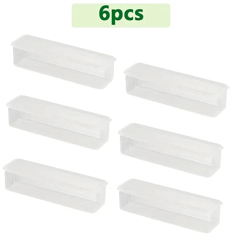 Refrigerator Fresh Keeping Storage Box Transparent Sealed Food Preservation Containers for Kitchen Organization