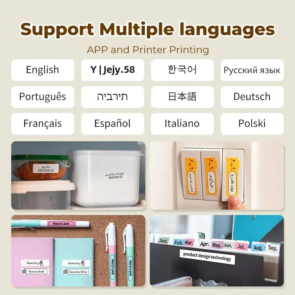 Phomemo Q30 Wireless Pocket Label Printer Thermal Sticker Maker