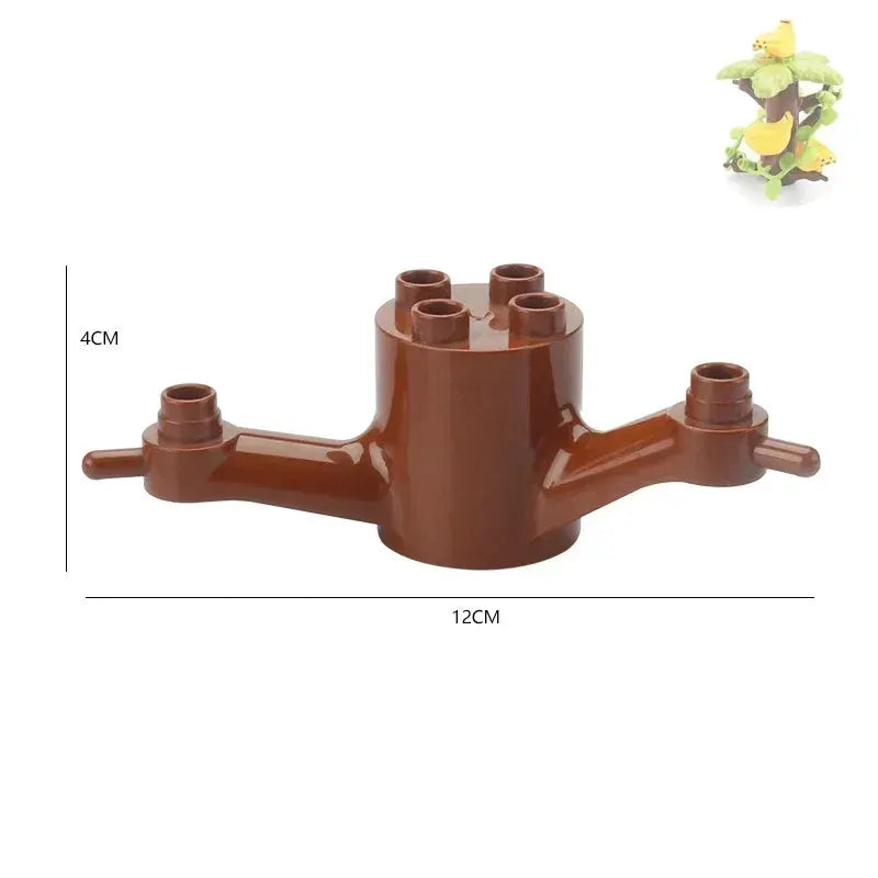 Big Outdoor Building Blocks Forest Plant Series Set For Farm Garden Decor And Kids Toys Bricks