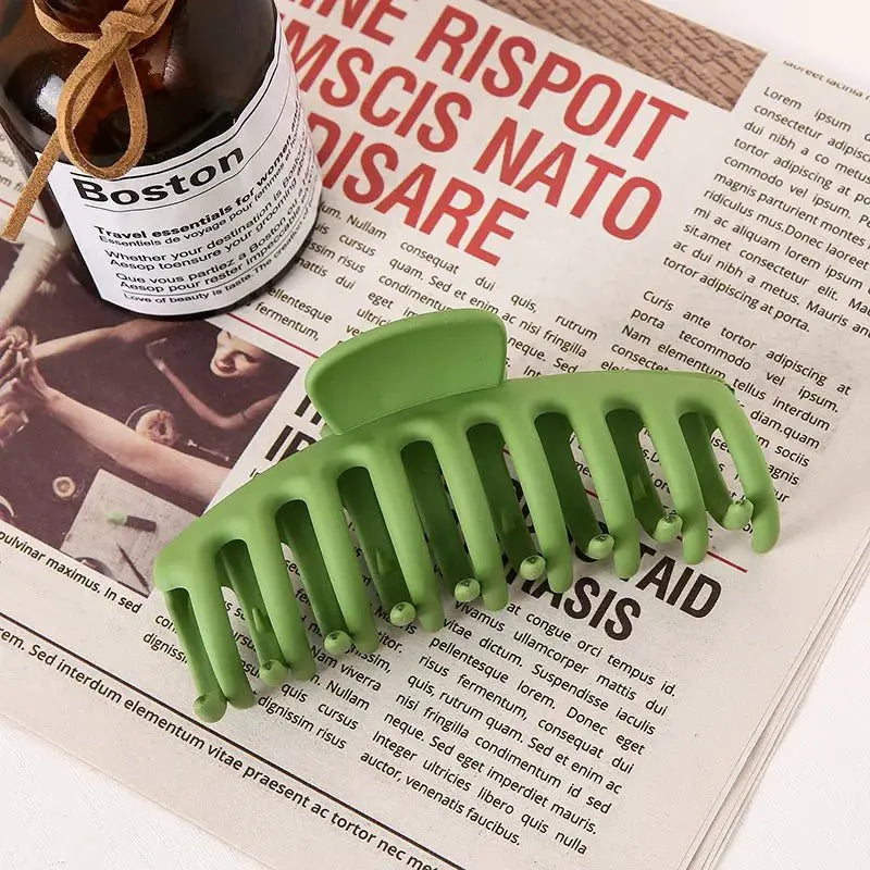 Geometric Matte Hair Claw Set - Simples Market