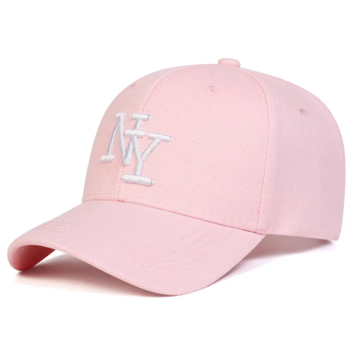 Unisex NY Letter Embroidered Baseball Cap Adjustable Sun Protection Hat For Spring Autumn Outdoor Wear