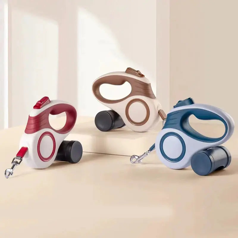 Booteely Automatic Retractable Dog Leash for Outdoor Travel Walking Hiking Small Dogs and Cats Extendable Rope Lead