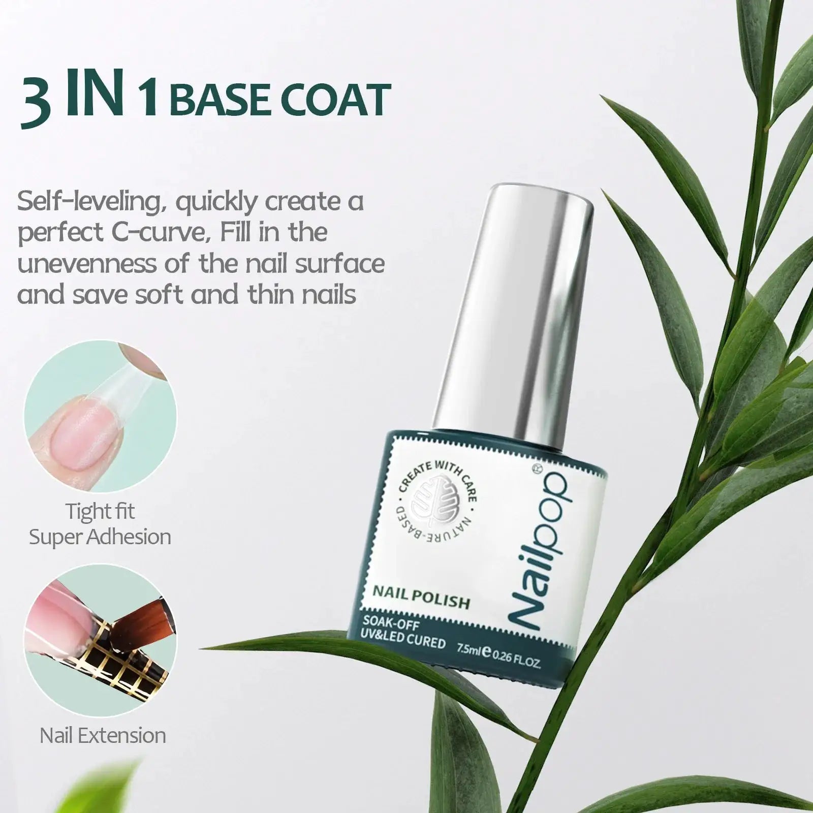 Nailpop Gel Nail Polish Liner 8ml Precision French Tips And Intricate Nail Art With Thin Brush For Sharp Lines