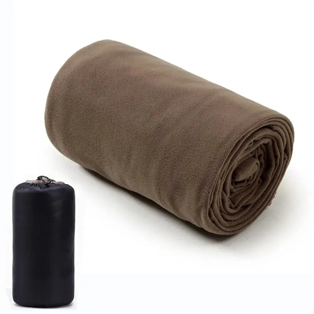 Ultra Light Fleece Sleeping Bag Liner For Adults Portable Warm Bedding For Camping And Travel