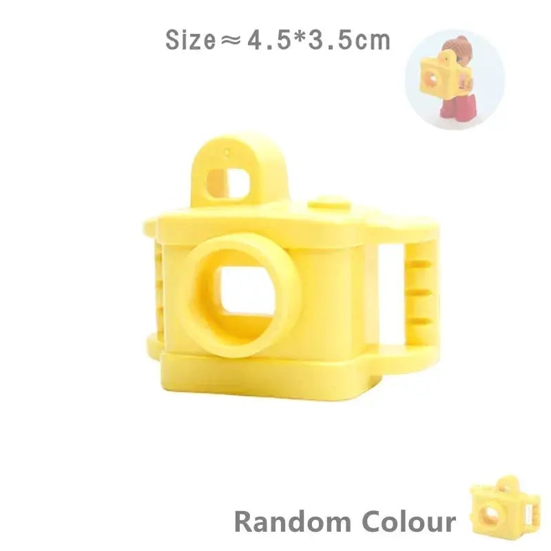 Big Building Blocks Play House Furniture Accessories Indoor Bed Compatible Large Bricks Assemble Toys For Kids Gift
