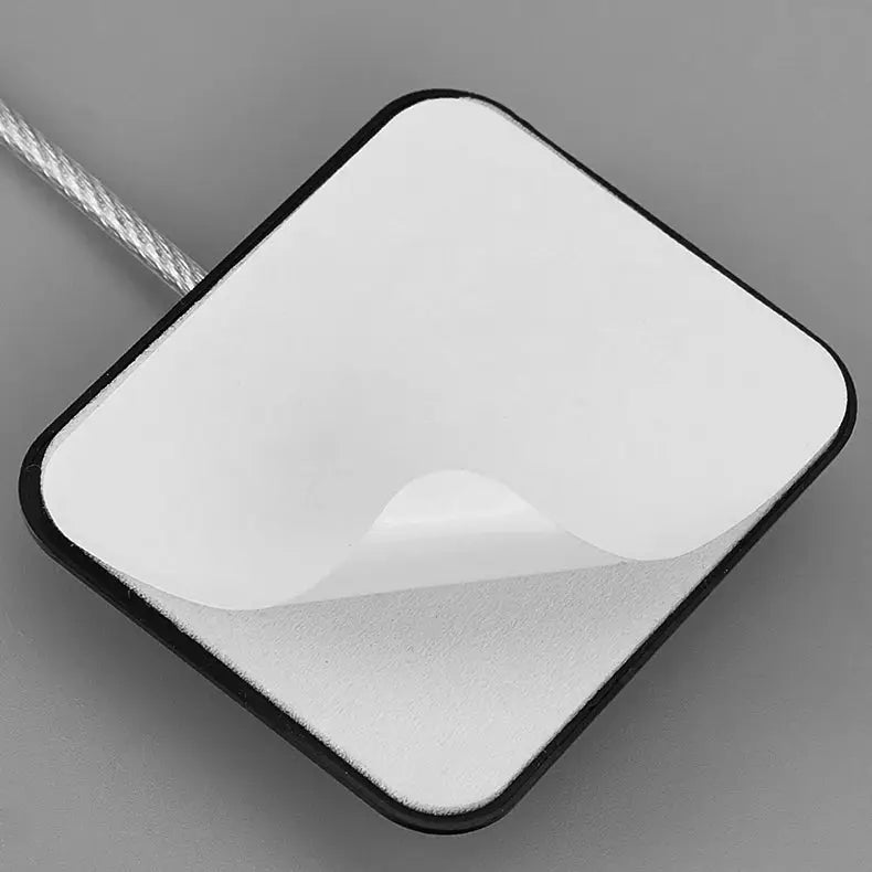 Baby safety lock, Simples Market white square window/fridge security device with metal cable