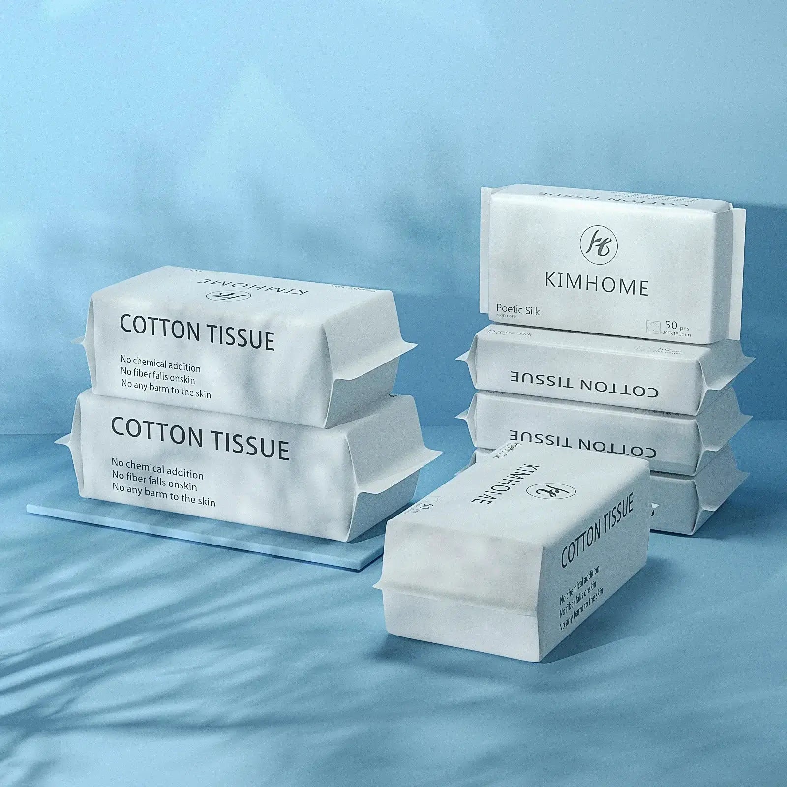 Soft Cotton Disposable Face Towels Pack 50 Or 100 Pcs For Washing And Drying Face Bathroom Essentials