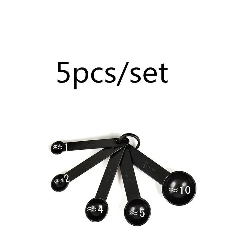 EcoBake Measuring Tools Set 5 Or 10 Pieces Spoons And Cups With Clear Measurement Markings For Precise Baking