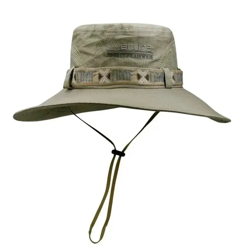 Summer Wide Brim Panama Fishermans Hat With UV Protection For Outdoor Beach Fishing And Hunting Sun Shield