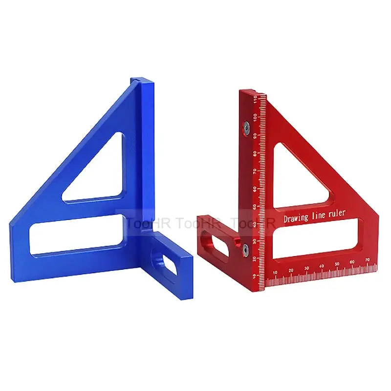 WoodPro Woodworking Square Protractor Miter Triangle Ruler High Precision Aluminum Alloy Layout Tool