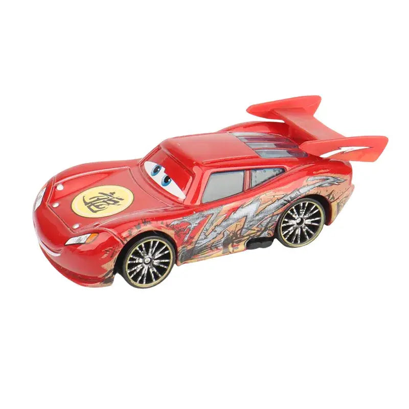 Disney Pixar Cars One Fifty Five Scale Diecast Lightning McQueen And Mater Metal Car Model Collectible Toy