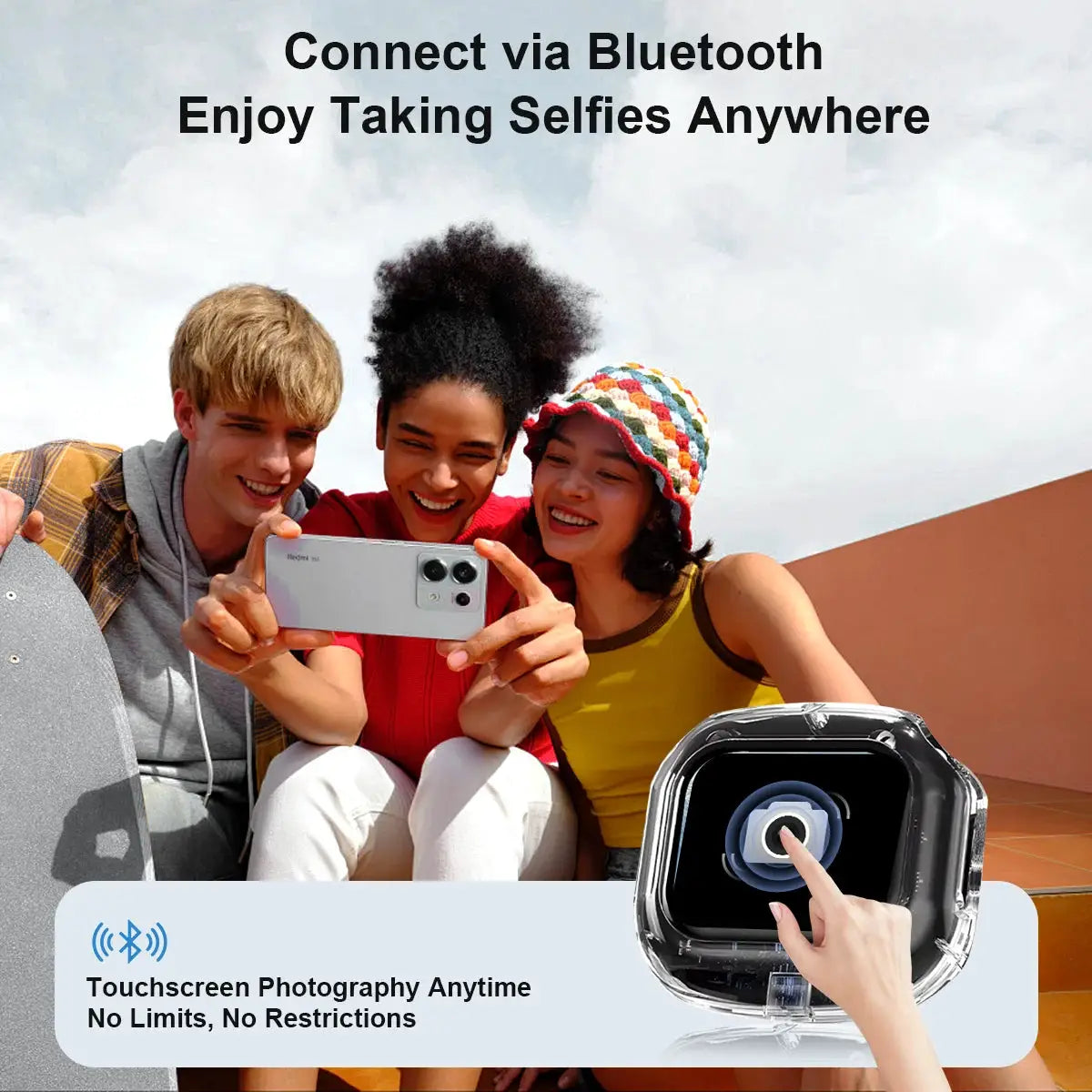 NovaSound Wireless Bluetooth Headphones RealTime Translation 144 Languages For Business Travel With Touch Control