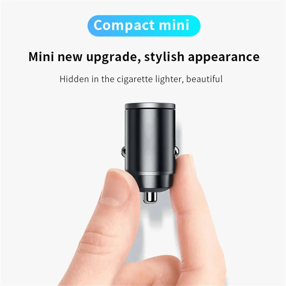 100W 200W QC3 PD Car Charger 12 To 24V USB Type C Fast Charger For Xiaomi Samsung Huawei iPhone