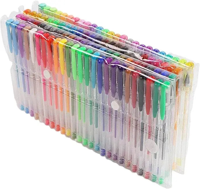 100 Colored Gel Pen Set For Coloring Books Drawing Doodles Scrapbooks Journaling Planners School Supplies