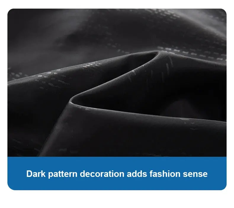 LNGXO hiking pants, dark patterned waterproof quick-dry unisex outdoor trousers with anti-UV protection