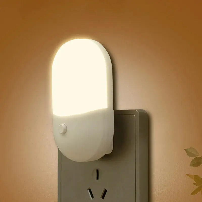 Led Mini Night Light Plug In Eye Protection LED Lamp For Bedside Baby Feeding Living Room Hallway