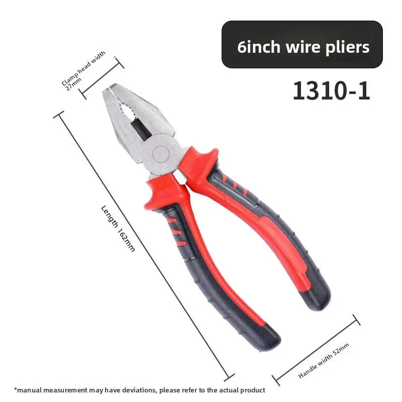 Electric Wire Pliers Large Opening Multifunction Tool For Cutting Twisting Gripping Metal Wires Heavy Duty